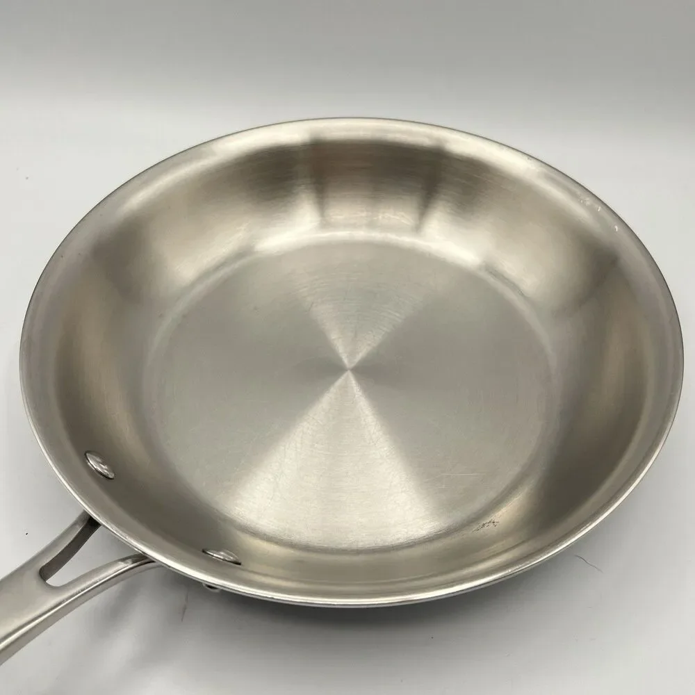 Tramontina Gourmet Tri-Ply Clad Stainless Steel Frying Pan 8in Silver